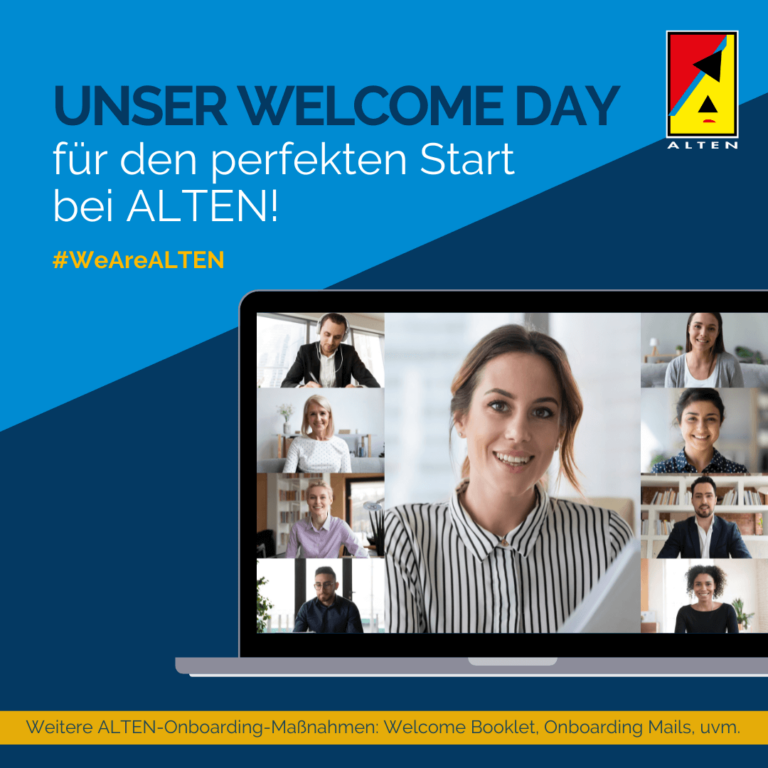 Erster Online Welcome Day 2021
