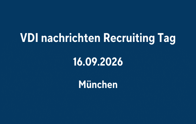 VDI nachrichten Recruiting Tag München