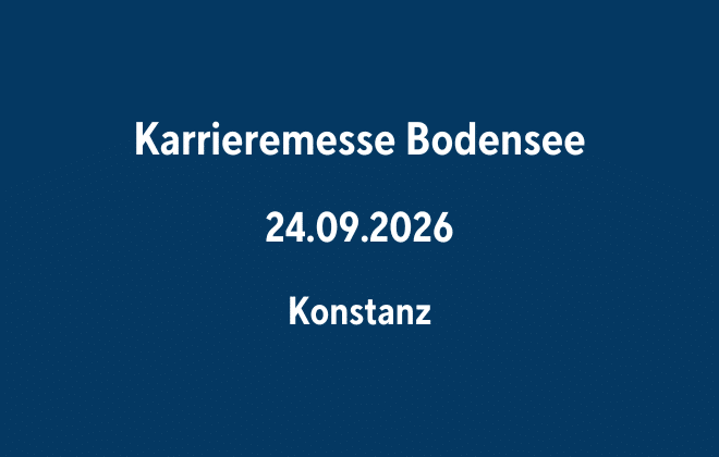 Karrieremesse Bodensee Konstanz